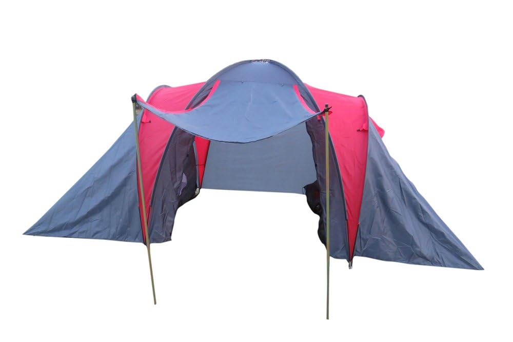 Amaze Outdoor Light Weight Portable Water Proof Picnic Trekking Family Camping Tent Shelter - Two Rooms-image-13