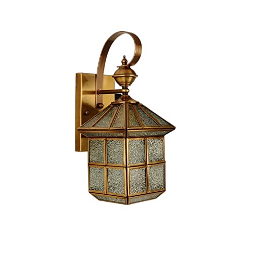 Sconces d'art en cuivre H65 au style moderne et rustique de prestige