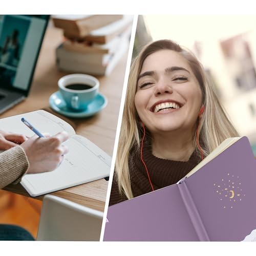 Cahier de notes CAGIE de qualité supérieure, reliure rigide et 192 pages lignées