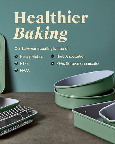 Caraway BW-MEGS-CRM Nonstick Ceramic Bakeware Set thumb #5
