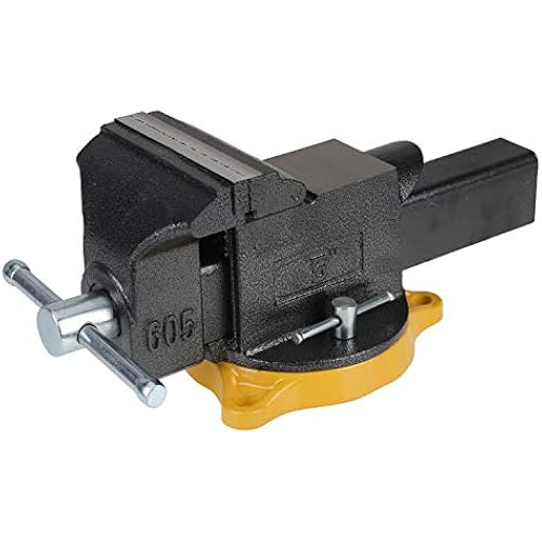 Olympia Tools Bench Vise 38-605, 5 Inches , Gray