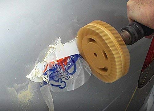 Pinstripe Removal Tool Adhesive Remover Decal Removal Rubber Eraser Wheel - 6 Pack #TOP5