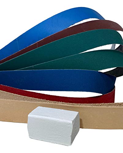 Courroies de grain et cuir d'affinage avec composé pour aiguisage lot de 30 - 3