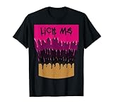 Goth Rave Shirt, Trippy Melting Ice Cream Alt Edgy Lick Me T-Shirt