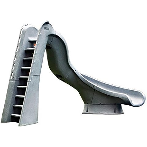 S.R. Smith 688-209-58124 TurboTwister Right Curve Pool Slide, Gray Granite Cover