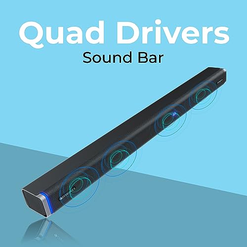 Image of ZEBRONICS Juke BAR 9102 PRO 240W Output Dolby Soundbar with Bluetooth 5.0, HDMI (ARC), 6.5 inch Subwoofer, Optical, Wall Mountable, Virtual Surround Sound and LED Display