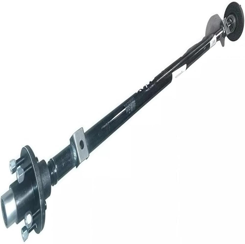 2000# Axle Beam - for Harbor Freight Boat Trailer axle - Trailer axle Parts - Boat Trailer axles for hubs - Trailer Axel kit - The Size is: 60" Hub Face 5 Lug Hubs