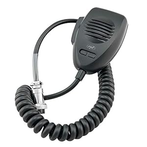 PNI-microfoon CDS06 6-pins condensatortype voor Radio CB, compatibel met Radio CB President, Midland, Albrecht