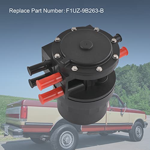 Radhlbniu Fuel Tank Selector Valve - Reservoir Switching, Compatible With Ford F150 F250 F350 1989-1997, Dual Tanks, Replaces# F1Uz-9B263 F1Uz-9B263-B F1Uz9B263B (Type A) #TOP1