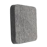 Support d'aiguille fiable : des coussinets en feutre épais et un coussin de feutrage à l'aiguille en laine aident à fixer les aiguilles pendant les activités de feutrage de laine, réduisant ainsi le risque de pliage ou de rupture tout en protégeant votre espace de travail, coussinets en feutre carrés, tapis de feutrage pour l'artisanat de bricolage