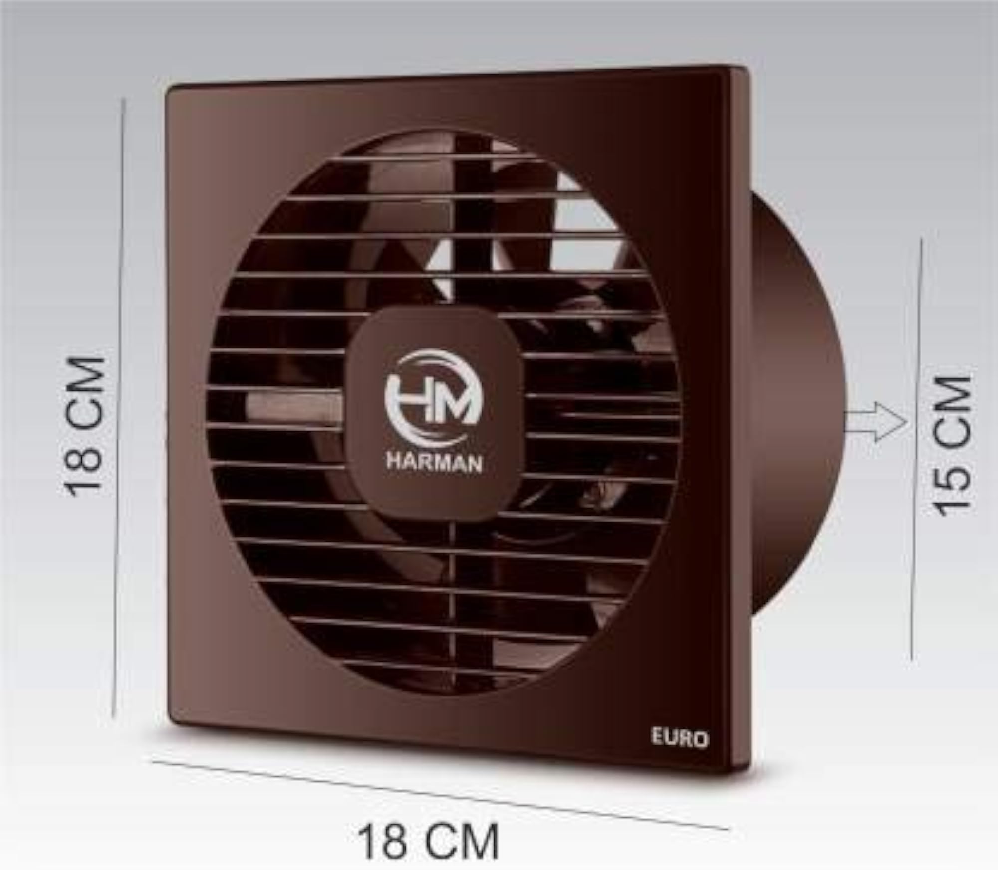 Pure Copper Euro-6 Inch Axial Ventilation Fan