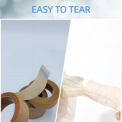 NBLEISHI Hypoallergenic Soft Paper Medical Tape, 1/2inchX10.94Yards (6Rolls), Self Adhesive Tan Surgical Tape, Breathable and Medical Grade, Perfect for Sensitive Skin Wound Care, Individually Pack - Thumbnail 4