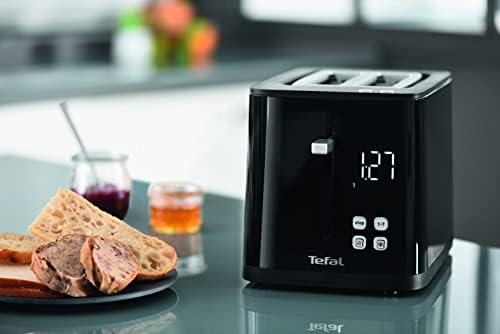Tefal Smartn Light TT640840 2 Slice Digital Toaster, Black