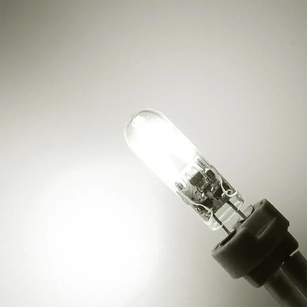 16 Stück G4 COB LED 1.5W Glühbirne Halogen Lampe Klarglas Kronleuchter Spotlight Warm Weiß Kalt Weiß Raumdekoration,Cold white