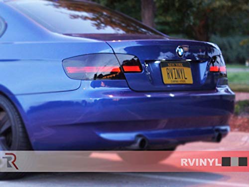 Rtint Tail Light Tint Covers Compatible With Nissan Murano 2003-2007 - Blackout Smoke #TOP4