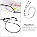 BESPORTBLE 2Pcs Retro Wooden Bead Glasses Chain Fashion Eyewear Rope Anti-lost Neck Strap for Men Women Portable Stylish Spectacles Accessory