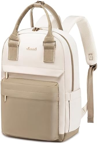 LOVEVOOK Damen Rucksack Mittelgroß, 14 Zoll Schulrucksack Teenager Mädchen Laptop Backpack School Bag Schultasche Arbeitstasche, Wasserdicht Travel Backpack für Reise Uni College,