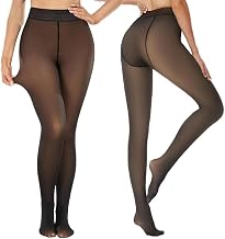 Winter Fleece Warm Thermal Leggings for Women & Girls | Ankle Length, Full Body Coverage, Slim Fit | Black Tights Pants for Winter Wear (Free Size) (O)