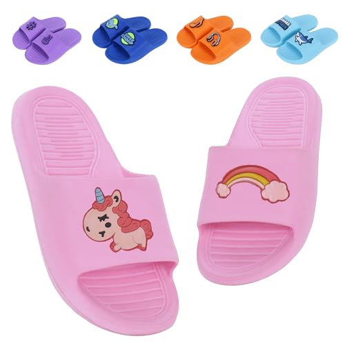 Image of DOCTOR EXTRA SOFT Unisex-Child Kids Rainy Monsoon Flip-Flop Sliders Soft Comfortable Indoor Outdoor Slippers Stylish Non-Slip Slide Home Casual Cool Cartoon Cute House Chappals For Boys & Girls