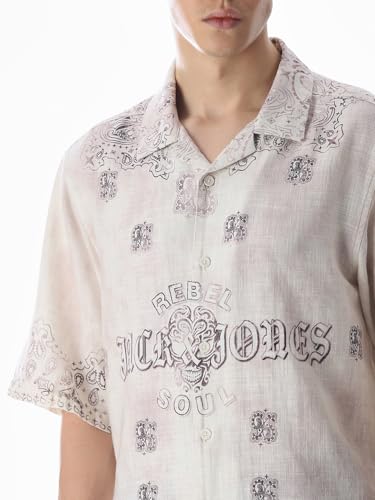 Image of Jack & Jones Men Cotton Solid Regular Fit T-Shirt
