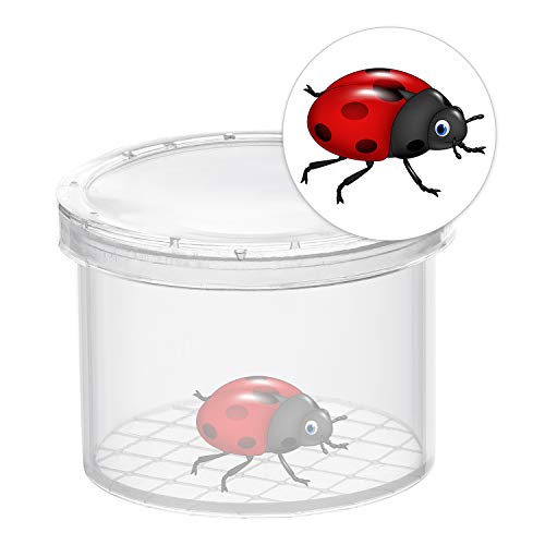 Coopay 16 Pieces Bug Viewer Critter Insect Cage Magnifying Insect Box Bug Magnifier Container Bug Catcher Cage, Science Nature Exploration Tools #TOP2