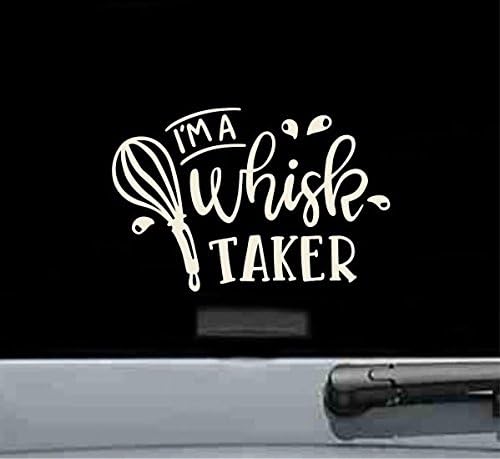 Hand Whisk Sticker Amazon.com: JS Artworks Im a Whisk Taker Vinyl Decal Sticker (Beige ...