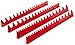 Ernst Manufacturing Wrench Rail Set, 40 Tool, Red