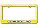 I Brake For Minions License Plate Tag Frame - Color Yellow