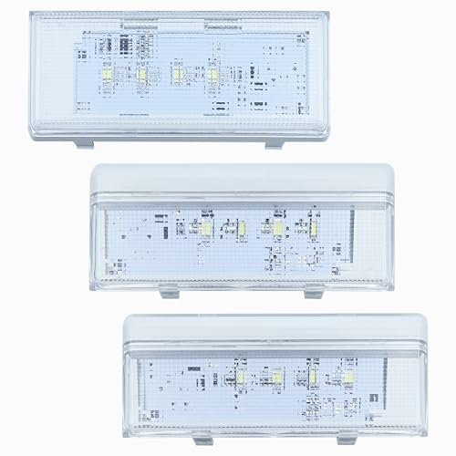 Image of W10515057 W10515058 LED Light Set Compatible with Whirlpool Kenmore Fridges