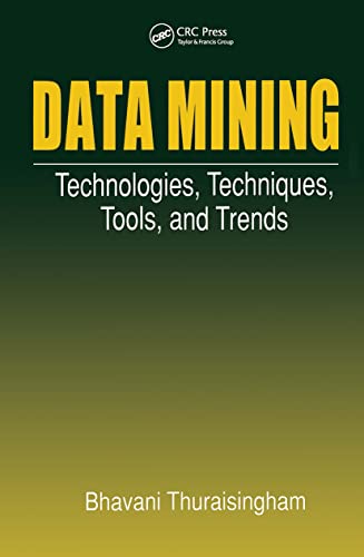 Data Mining by Bhavani Thuraisingham