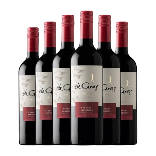 MontGras San José Cabernet Sauvignon Valle Central 75 cl Vino tinto (Caja de 6 Botellas de 75 cl)