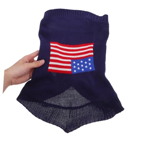 Suéter para perros con bandera americana talla M miniatura 3