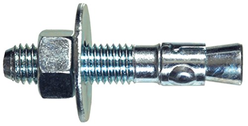 Hillman Zinc Power-Stud+ SD1 Anchor 1/4" x 1-3/4 Inch"- 50 Pack 370990 by Hillman - Used condition - US$40.47