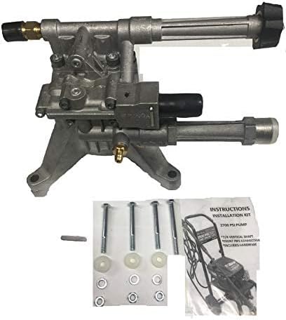 Pressure Washer Vertical Replacement Pump KIT Replaces A07908 PWH2500 Power Wave Under Engine VR 2500 & Delta Models