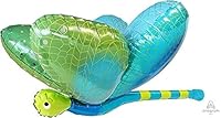 Anagram UltraShape Cute Dragonfly P40 Foil Balloon, Multicolour
