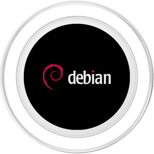 Debian Système d'exploitation Linux Tux Plugin Programmateur PopSockets PopGrip pour MagSafe – vue 2