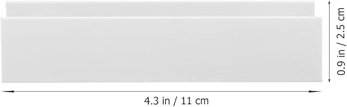 Miniatura 5 de POPETPOP Ranura de refuerzo de valla, 5 piezas portátil en forma de U, reforzador de puerta de perro, estabilizador duradero para corral de perro,