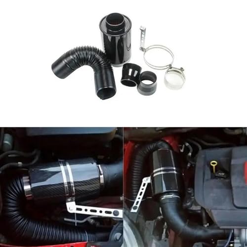 Filtre à air froid pour voiture avec tuyau d'admission universel pour booster le moteur