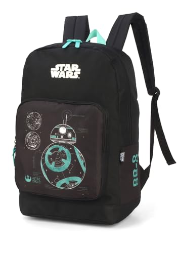 Mochila de Costas Juvenil Star Wars - Luxcel Cor:Verde