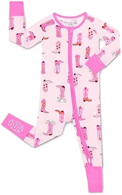 babee Reshinee Bamboo Viscose Convertible Baby Footies Pajamas, footies for babies, Zipper Pajamas B...