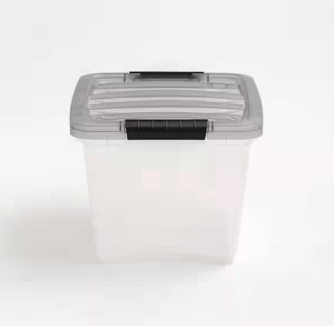 Set of 5 19 Qt. Plastic Storage Boxes with Latching Lids YW63221