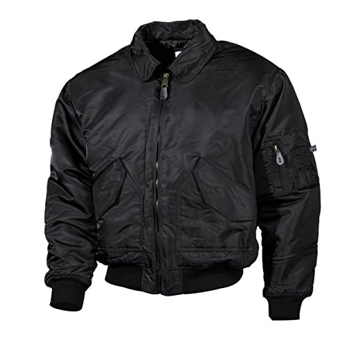 MFH US CWU Fliegerjacke - Schwarz Größe M