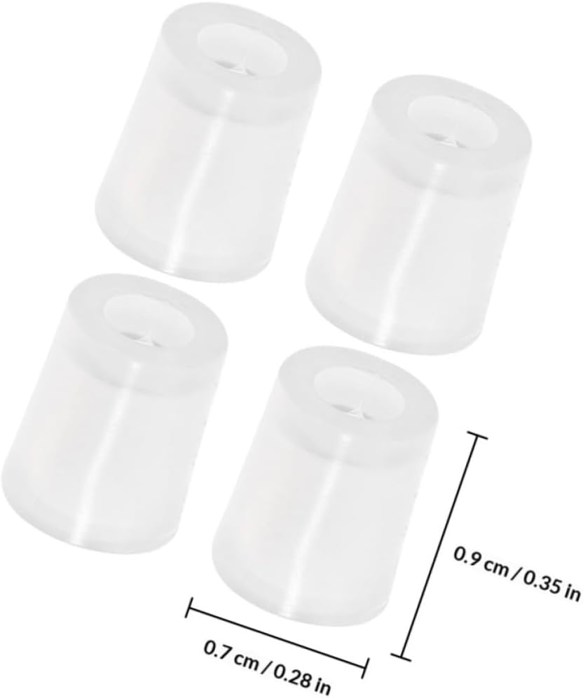 KESYOO 100pcs Syringe Adapter Liquid Applicator, Precise Dispensing Tool for Perfume, Essential Oils, And Cosmetic Liquids, Ideal for Home Use, Clear Plastic