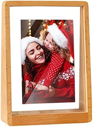 YUAB Kids Art Picture Frame | Beech Wooden Children Art Projects Changeable Displaying Frame | Photos Changeable Frames for Schoolwork, Drawings