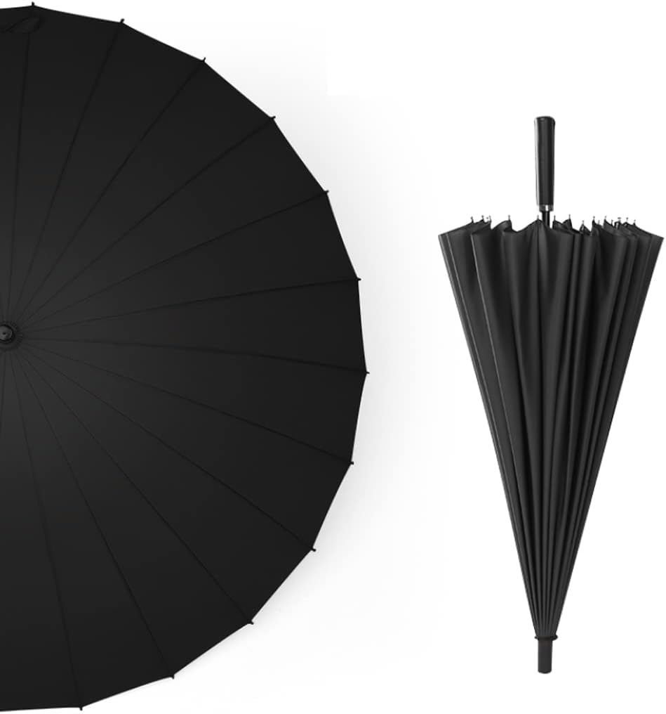 Golf Umbrella 45 Inch Automatic Open Golf Umbrella Extra Large Vented Umbrella Windproof Waterproof for Men and Women Stick Umbrellas for Windproof Waterproof