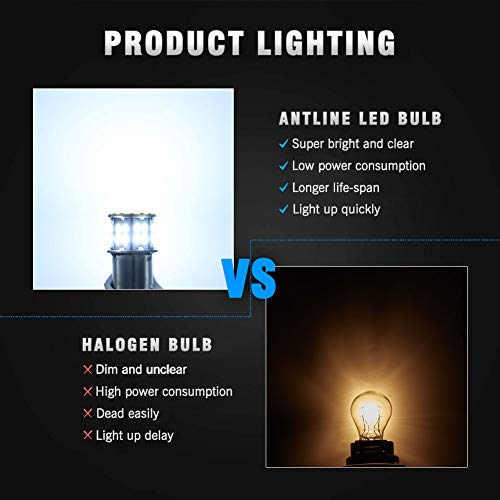 image for Antline 1156 1141 1003 7506 BA15S LED Bulbs Cool White 20-Packs, Super