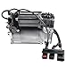 A-Premium Air Suspension Compressor Compatible with Bentley Continental 2003-2012 & Volkswagen Phaeton 2004-2006, Without Bracket, Replace# 3D061600D, 3D061600E