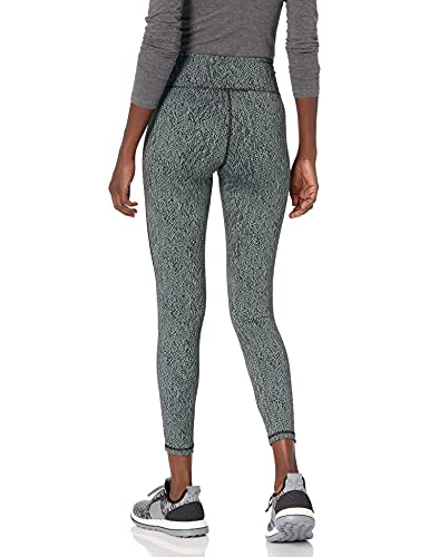 Danskin Women's Snakeskin Jacquard Legging, Black Salt, Small #TOP3