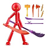Générique Figurines d'action Collectibles Ensemble avec 7 Armes Ensemble...