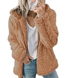 Confort : la doublure épaisse en peluche offre une excellente chaleur, ce qui la rend idéale pour les journées fraîches d'automne et les froides journées d'hiver. La texture légère assure une chaleur sans encombrement, offrant un confort idéal de l'automne à l'hiver.